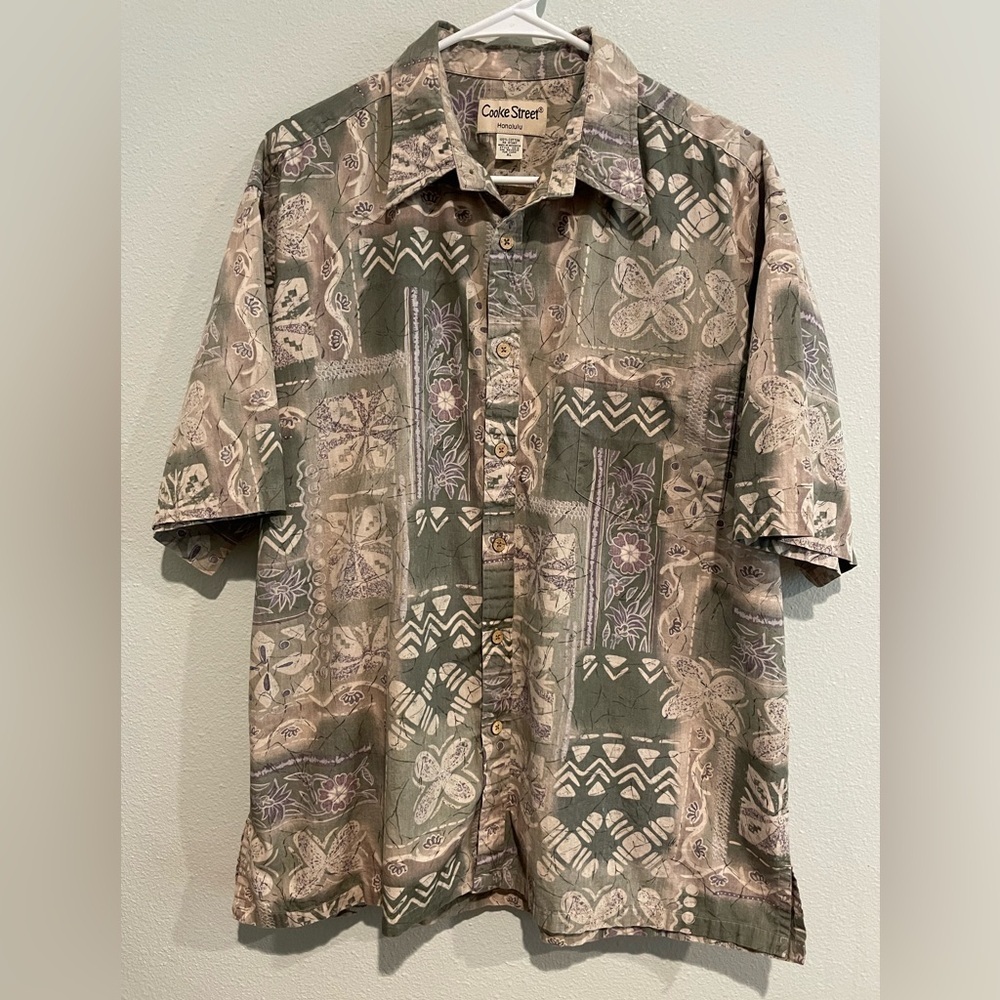 Men’s Cooke Street Honolulu Button Up Shirt. Size XL